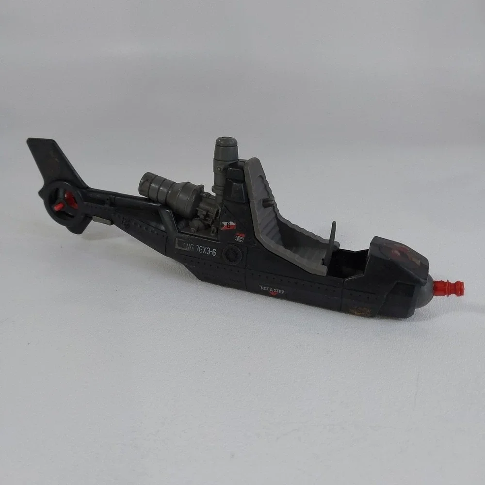 1983 Hasbro GI Joe ARAH Cobra FANG Helicopter for parts repair toy‎